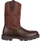 Georgia Boot Homeland, Men's Waterproof Wellington Work Boot, 10.5 M, Leather, 11 in Height, Brown G113 - alternate 6